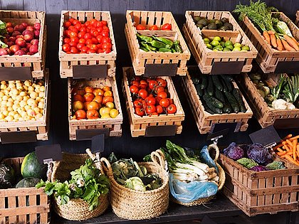 Obst & Gemüßestand